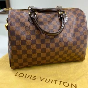 SOLD - Louis Vuitton Damier 30 Ebene Speedy
